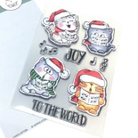 Набор штампов Gerda Steiner - Carol Kitten 4x6 Clear Stamp Set