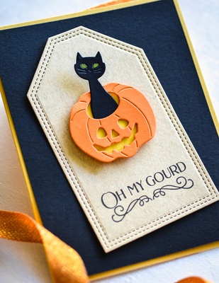 Нож для вырубки от Poppystamps - Friendly Cat