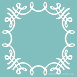 Чипборд від Вензелик - Рамка 58, 85х86 мм