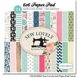 Набор скрапбумаги Carta Bella - Sew Lovely, 15х15 см