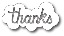 Ніж для вирубки від Memory Box - Dies - Thanks Cloud