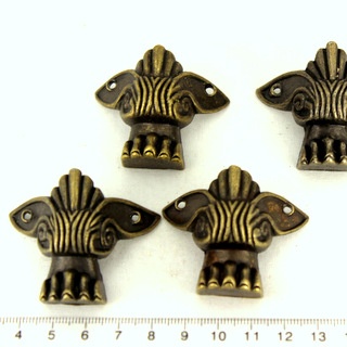 Ніжки- голки для шкатулок металеві, 42x40 мм, 4 шт.