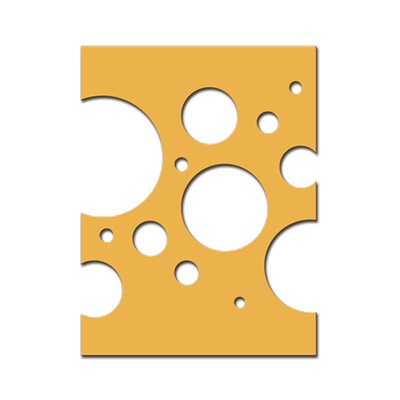 Ножі від Spellbinders — Confetti Plate, Celebrations