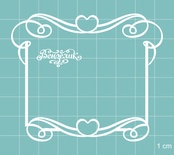 Чипборд від Вензелик - Рамка 91, розмір: 78x66 мм