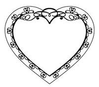 Штамп від ПСК - Рамка-Серце