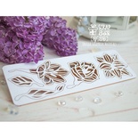 Чипборд ScrapBox - Набір з 4-х елементів Фрезія Hf-206