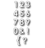 Лезвие - DIES- Parker Numbers, 14 шт.