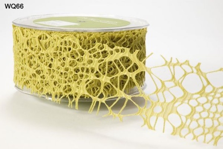 Стрічка "Соти", колір: салат, ширина 50 мм, довжина 90 см