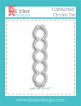 Ніж для вирубки з Lil'Inker Designs - Connected Circles Die