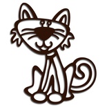 Ніж для вирубки Crafty Ann Funny Cat