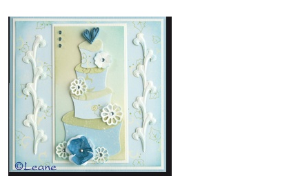 Ніж для вирубки від LeCreaDesign - Lea’bilitie® classic border & corners cut & embossing die