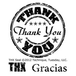 Набір акрилових штампів Technique Tuesday - THX Seal (TT-A-THXS)