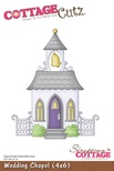 Ніж для вирубки CottageCutz - Wedding Chapel, 10x15см