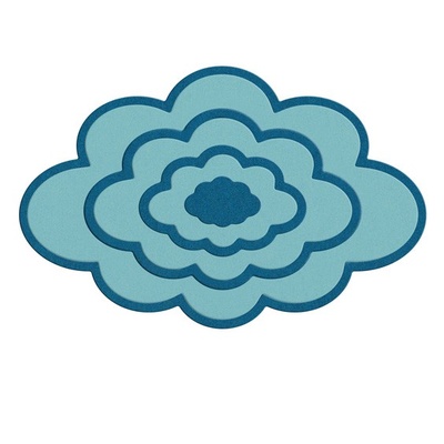Ніж для вирубки Lifestyle Crafts - QuicKutz - Nesting Clouds