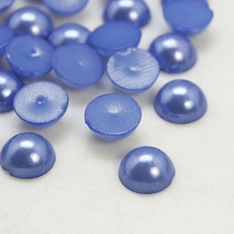 Напівперлинки CornflowerBlue, 12x5мм, колір бузковий, 10 шт.