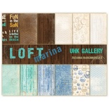 Набор двусторонней скрапбумаги UHK Gallery - LOFT Marina, 30,5х30,5 см, 6 листов