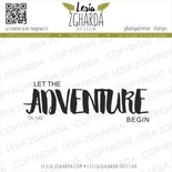 Акриловый штамп Lesia Zgharda Let the ADVENTURE begin TA140