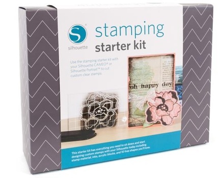 Стартовый набор для создания штампов с помощью плоттера Silhouette - Stamping Starter Kit