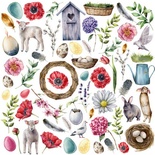 Набір картинок для вирізання Easter 1 30,5x30,5см, ТМ Фабрика Декору (02521)