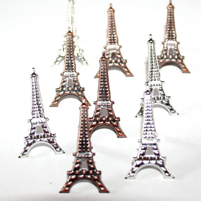 Набір брадсів Eyelet Outlet - Eiffel Tower Brads, 12