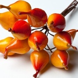 Набір груш від ScrapBerryʼs, 20x14 мм, 12 шт