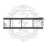 Акриловый штамп Lesia Zgharda F087a Фотопленка с завитками