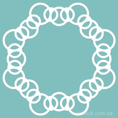 Чипборд від Вензелик - Рамка 60, 90x90 мм, розмір: 90x90 мм