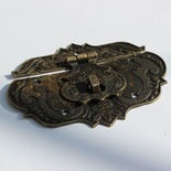 Замок декоративный металлический, 97х73мм, 2 детали