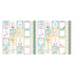 Набір смуг з малюнками для декорування My cute Baby elephant girl 5шт. 5x30,5см, ТМ Фабрика Декору