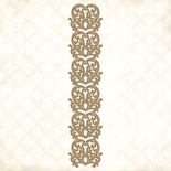 Чипборд Blue Fern StudiOs-Lace Heart Border