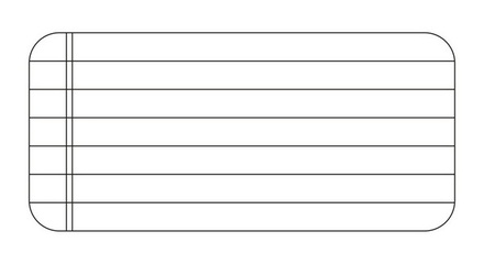 Акриловый штам  J002 Журналинг, размер 8,1х3,8 см