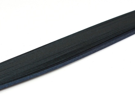 Папір для квілінгу №28П, перламутровий, колір: чорно - синій з блиском, 3 мм, 100 шт.