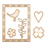 Ножі від Spellbinders - So Tweet Die Set - Set Die of the Month Month So0