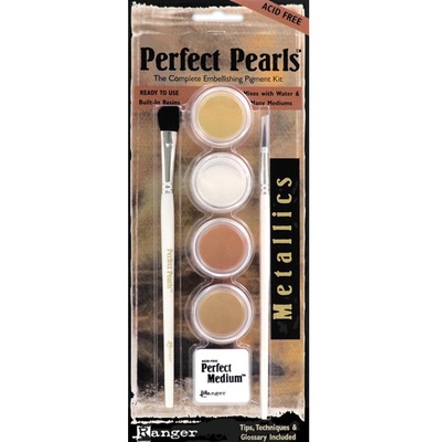 Набор жемчужной пудры Ranger - Perfect Pearls Products - Metallics Kit