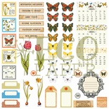 Набор вырубки от EcoPaper - "Атлас бабочек"