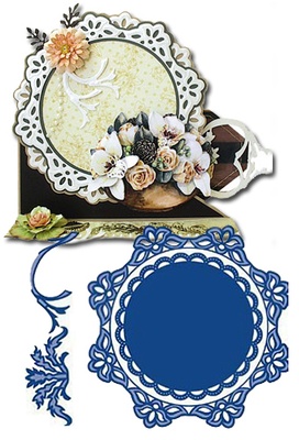 Набір ножів для вирубки Marianne Design Creatables - Double Frame Set