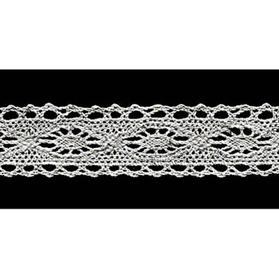 В’язане мереживо, колір «льон», ширина 21 мм, довжина 90 см