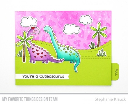 Акриловый штамп My Favorite Things - Cutieasaurus