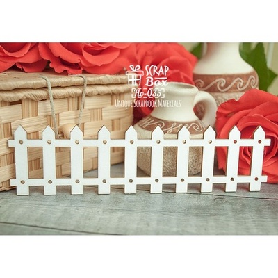 Чипборд Scrapbox - Парканчик великий Ho-035