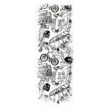 Акриловий штамп від Kaisercraft - RETRO - TEXTURE CLEAR