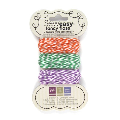 Набір шнурочків від We R Memory Keepers - Sew Easy Fancy Bakers Twine - R0, R1 шт.