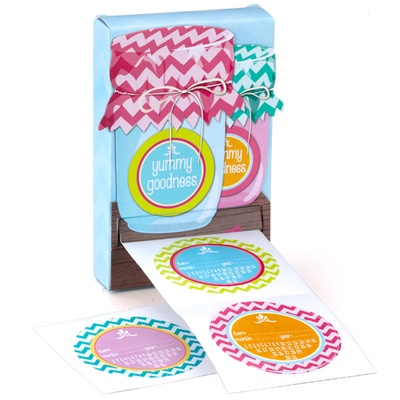 Наліпки у вигляді нотаток EK Success - Canning Label Sticker Roll