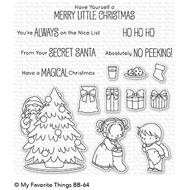 Акриловый штамп My Favorite Things - BB Secret Santa
