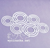 Маска-шаблон від Wycinanka - Фон з кругів 1