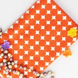 Бавовна, великий кружки, помаранчевий, 45x55см