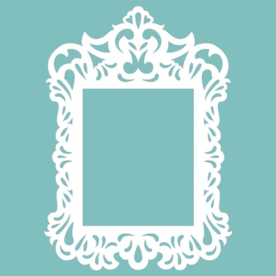 Чипборд від Вензелик - Рамка 53, розмір: 64*90 мм