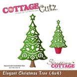 Ніж для вирубки CottageCutz Elegant Christmas Tree, 10x10 см