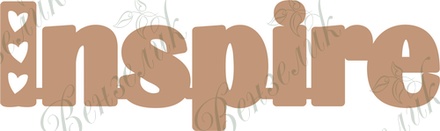 Чипборд від Вензелик - Inspire, розмір: 31*107 мм