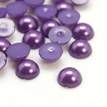 Напівперлинки BlueViolet, 4x2м, колір бузковийвий, 50 шт.