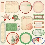 Висічки від Melissa Frances - Countdown To Christmas Cardstock Die - Cuts.Р від 3,5 х Frances0,Frances1 см до Frances2,Frances3xFrances4 см